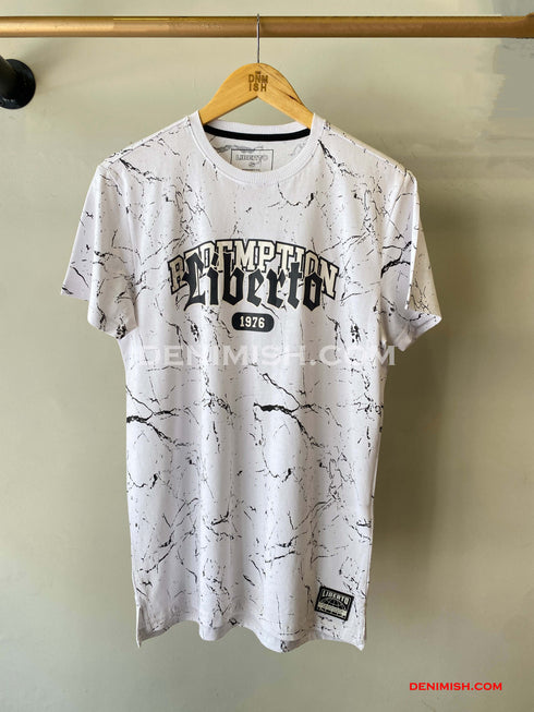 LIBERTO STRAIGHT MEN'S T-SHIRT | WHITE