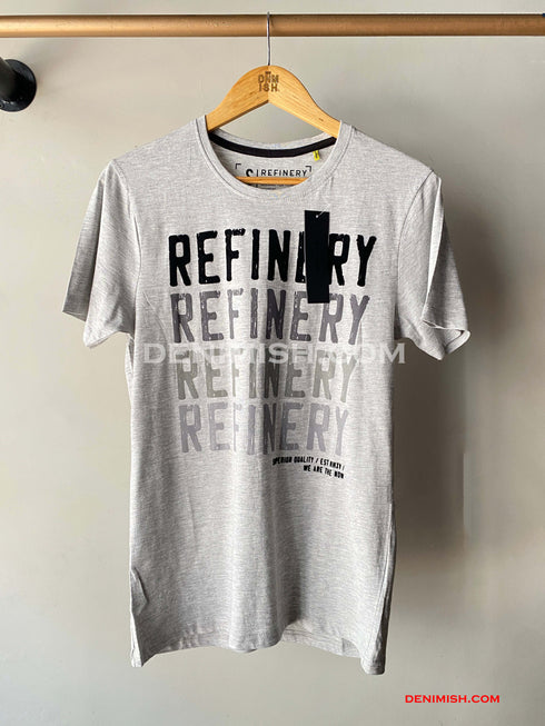 REFINERY CLASSIC MEN'S SLIM T-SHIRT | GRAY
