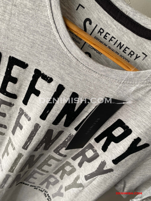REFINERY CLASSIC MEN'S SLIM T-SHIRT | GRAY