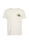 ESPRIT MEN T-SHIRT PRINT REGULER | BEIGE