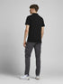 JACK & JONES PLAIN POLO SHIRT | BLACK