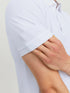 JACK & JONE MEN'S JJEBASIC POLO SS NOOS SHIRT | WHITE