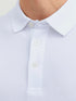 JACK & JONE MEN'S JJEBASIC POLO SS NOOS SHIRT | WHITE