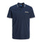 Jack & Jones Tons Navy Polo Shirt – Short Sleeve & Stylish