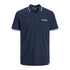 Jack & Jones Tons Navy Polo Shirt – Short Sleeve & Stylish