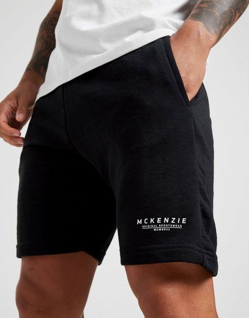 MCKENZIE ESSENTIAL FLEECE MEN’S SHORTS | BLACK