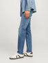 JACK & JONES denim blue relaxed fit jeans for men