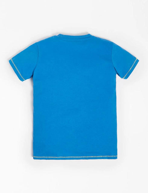 Guess Kids T-Shirt in Blue – Premium cotton short-sleeve tee for boys & girls. Soft, stylish, and perfect for everyday wear. Shop now for trendy kids' t-shirts!