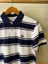 LACOSTE MEN SLIM FIT CLASSIC STRIPED POLO SHIRT | NAVY/WHITE