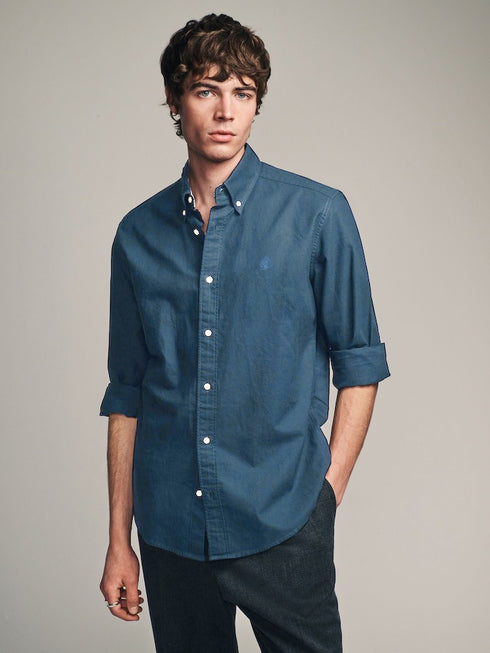 SPRINGFIELD OXFORD SHIRT – REGULAR FIT | LIGHT BLUE