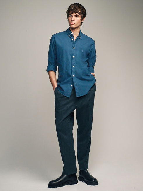 SPRINGFIELD OXFORD SHIRT – REGULAR FIT | LIGHT BLUE