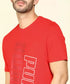 PUMA LOGO MEN REGULAR FIT T-SHIRT | RED