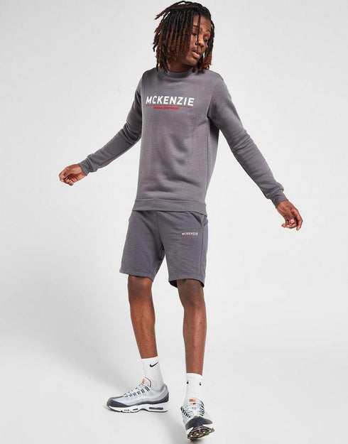 MCKENZIE ESSENTIAL FLEECE MEN’S SHORTS | GREY