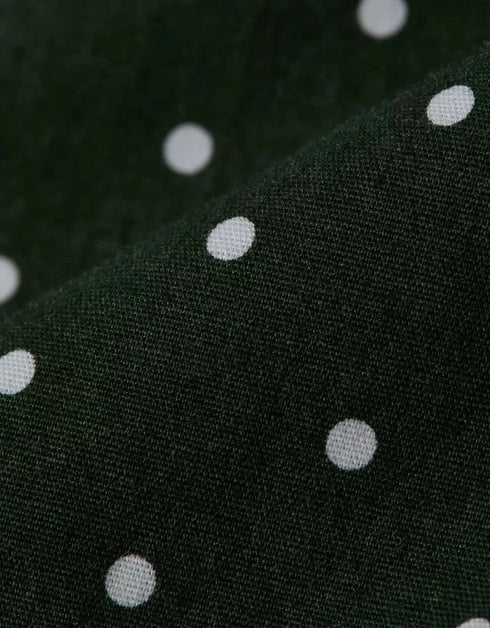 AMERICAN EAGLE dark green polka dot boxer shorts for men