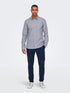 ONLY & SONS ONSMARK SLIM FIT TROUSER | BLUE / DARK NAVY