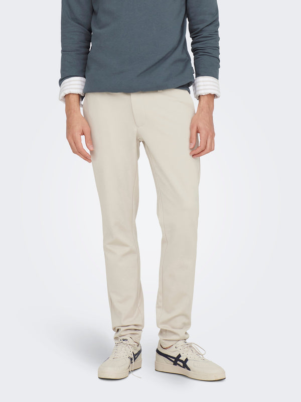 ONLY & SONS ONSMARK SLIM FIT CHINO TROUSER | MOONSTRUCK
