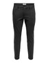 ONLY & SONS SLIM TAPERED FIT PANT | DARK GREY / GREY