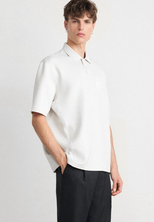 HUGO BOSS PREMIUM POLO SHIRT | WHITE