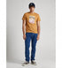 PEPE JEANS- KENELM SLIM FIT COTTON T-SHIRT | DARK YELLOW