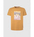 PEPE JEANS- KENELM SLIM FIT COTTON T-SHIRT | DARK YELLOW