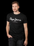 PEPE JEANS LONDON OLDWIVE REGULAR FIT T-SHIRT | BLACK