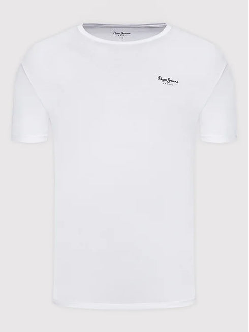 PEPE JEANS ORIGINAL BASIC 3 N T-SHIRT | WHITE