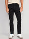 OLD NAVY black slim 360° stretch performance jeans for men