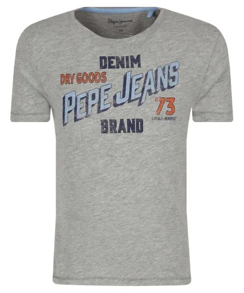 PEPE JEANS LONDON-PREMIUM T-SHIRT | GREY