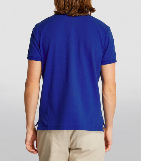 RALPH LAUREN CUSTOM FIT TRIPLE PONY POLO | ROYAL BLUE