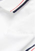 Ben Sherman Supima white polo shirt with a classic design.