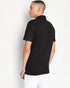 ARMANI EXCHANGE AX navy logo print polo shirt – stylish and premium.