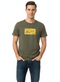 PEPE JEANS COTTON T-SHIRT WITH PRINTED LOGO | OLIVE GREEN