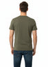 PEPE JEANS COTTON T-SHIRT WITH PRINTED LOGO | OLIVE GREEN