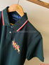 RALPH LAUREN CUSTOM FIT TRIPLE PONY POLO | GREEN