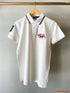 RALPH LAUREN CUSTOM FIT TRIPLE PONY POLO | WHITE