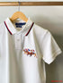 RALPH LAUREN CUSTOM FIT TRIPLE PONY POLO | WHITE