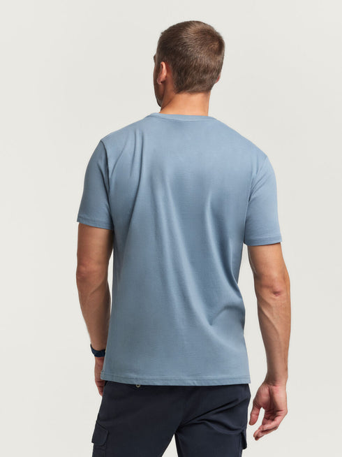 ALVARO BASIC LIGHT BLUE T- SHIRT | LIGHT BLUE