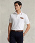 RALPH LAUREN CUSTOM FIT TRIPLE PONY POLO | WHITE
