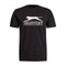 SLAZENGER LOGO PLAIN T-SHIRT | BLACK