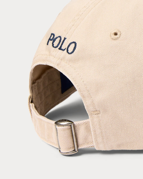 POLO RALPH LAUREN SMALL PONY BASEBALL CAP | LIGHT BEIGE