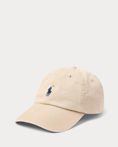 POLO RALPH LAUREN SMALL PONY BASEBALL CAP | LIGHT BEIGE