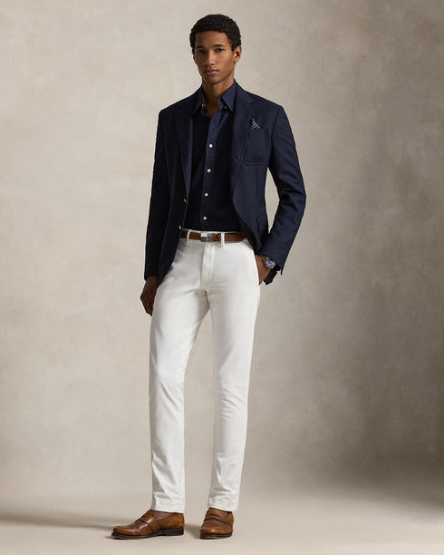 POLO RALPH LAUREN CASUAL SLIM FIT OXFORD SHIRT | NAVY BLUE