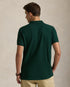 POLO RALPH LAUREN THE ICONIC CUSTOM SLIM FIT MESH POLO | COLLEGE GREEN