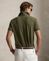 POLO RALPH LAUREN THE ICONIC CUSTOM SLIM FIT MESH POLO | CANOPY OLIVE