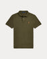 POLO RALPH LAUREN THE ICONIC CUSTOM SLIM FIT MESH POLO | CANOPY OLIVE