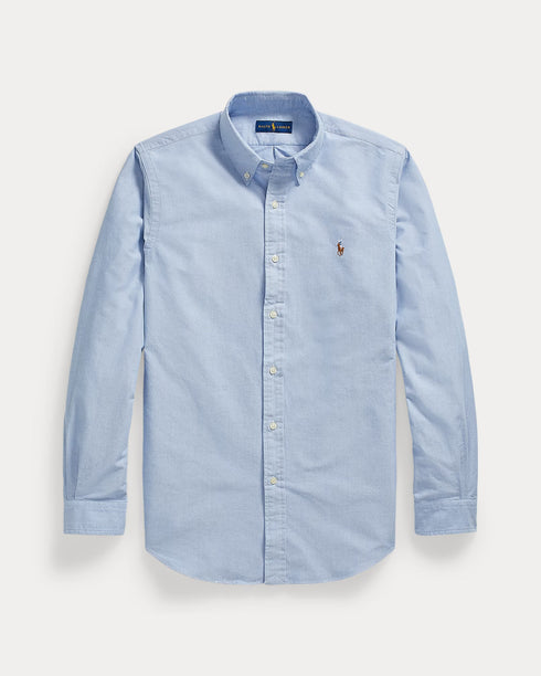 POLO RALPH LAUREN CASUAL SLIM FIT SHIRT | LIGHT BLUE
