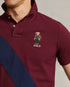 RALPH LAUREN - CUSTOM FIT POLO BEAR POLO SHIRT | MAROON