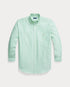 RALPH LAUREN KNIT OXFORD SHIRT | LIGHT SEA GREEN