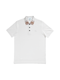 BURBERRY CLASSIC COTTON SILK POLO SHIRT | WHITE
