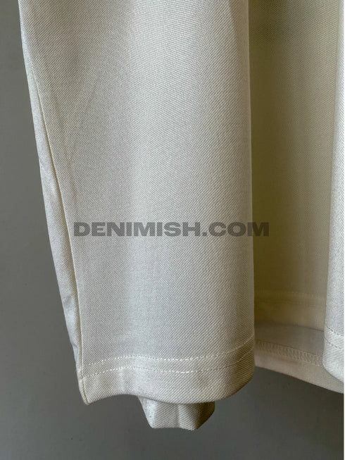 Balmain premium white men's polo shirt with a classic design.